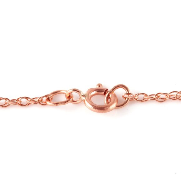 14K GOLD NECKLACE WITH 10mm HEART SAPPHIRE